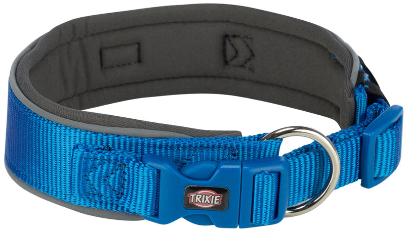 1995902 Premium collar, extra wide, Lƒ??XL: 53ƒ??62 cm/50 mm, royal blue/graphite