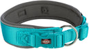 1995612 Premium collar, extra wide, SM: 3342 cm/35 mm, ocean/graphite