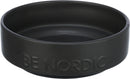 24523 BE NORDIC bowl, ceramic/rubber, 0.5 l/x· 16 cm, black