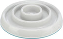 25029 Slow Feeding bowl plastic/TPR, 0.45 l/ 23 cm, grey