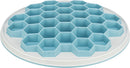25039 Hive Slow Feeding plate plastic/TRP/TPE,  30 cm, grey/blue