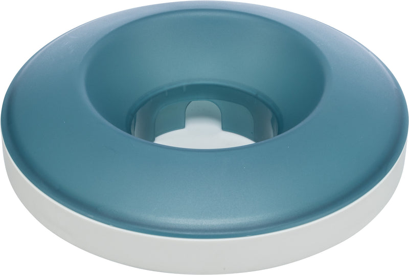 25285 Rocking Bowl Slow Feeding plastic/TPR, 0.5 l/ 23 cm, grey/blue