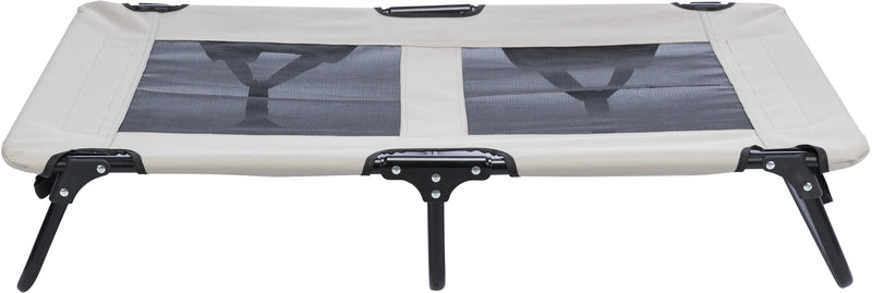28212 Dog lounger, 99 X 19 X 60 cm, grey/black