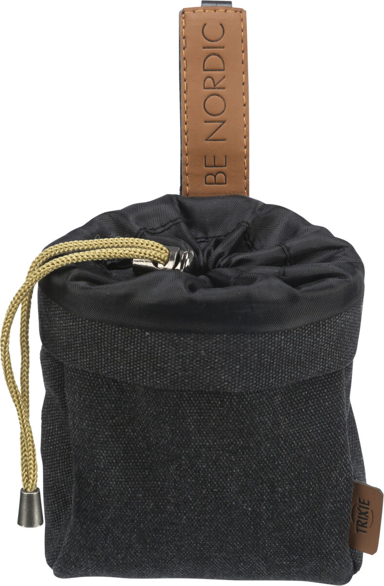 32292 BE NORDIC snack bag, -· 10 - 14 cm, black