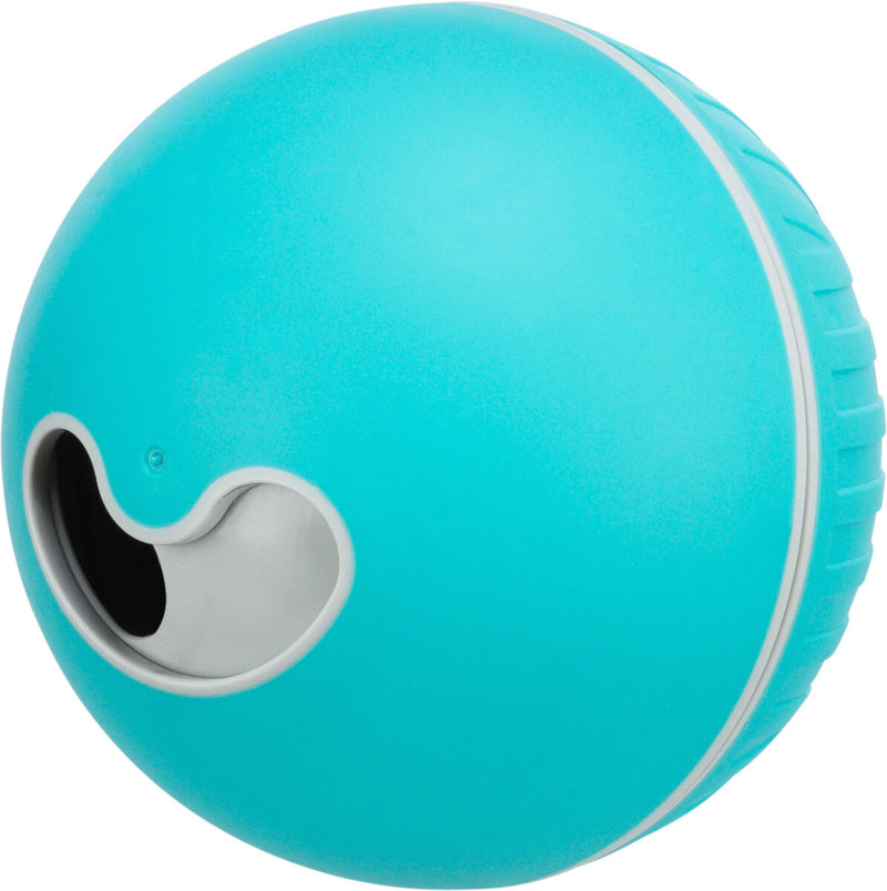 33416 Snack ball, plastic,  14 cm, blue