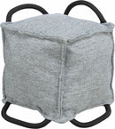 34727 CityStyle cube with rope, fabric/rope, recycled, 16 cm