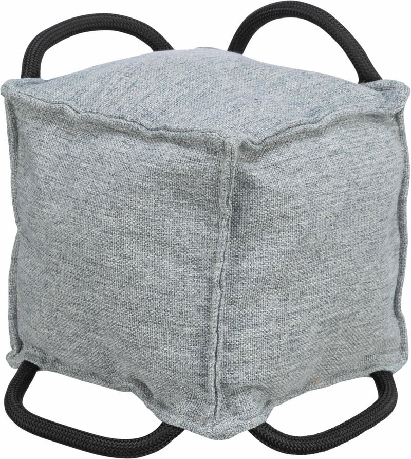 34727 CityStyle cube with rope, fabric/rope, recycled, 16 cm