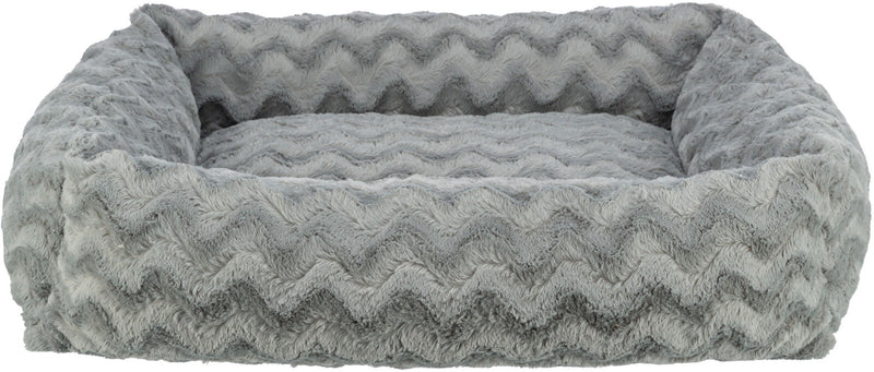 37932 Vital Loki bed, recycled, square, 80 x 60 cm, grey