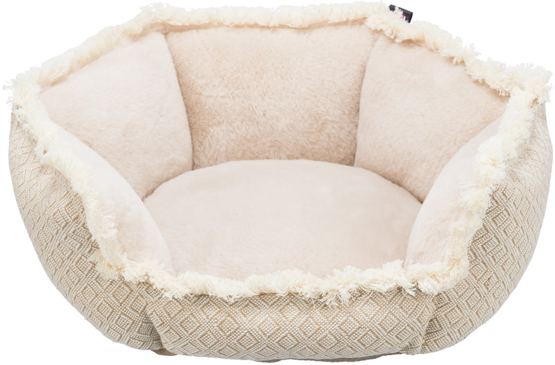 38213 Boho bed square, 65 X 65 cm, beige