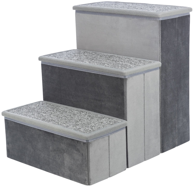 39490 Stairs with storage space, 34 x 45 x 50 cm, grey