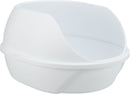40221 Simao cat litter tray, high rim, 48 x 30 x 58 cm, white