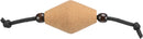 41135 CityStyle rugby with rope, cork/wood, -Â· 4 - 17 cm