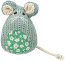 41191 Mouse, seated, fabric, catnip, 11 cm