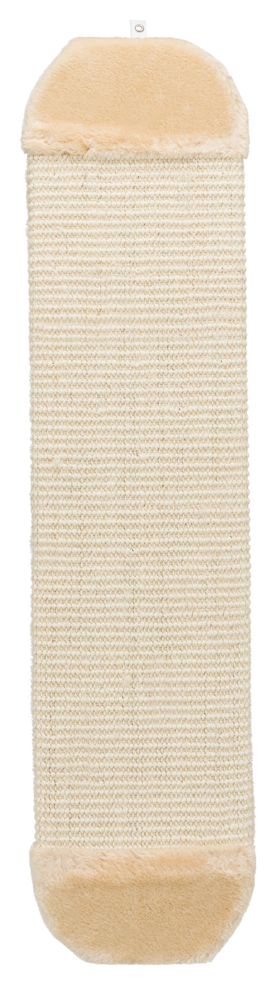 4342 Scratching board XL with plush, 18 x 78 cm, natural/beige