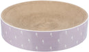48014 Lilly scratching bed cardboard catnip,  45 X 10 cm, light lilac