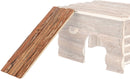 62199 Ramp, rabbits/guinea pigs, bark wood, 15 x 40 cm