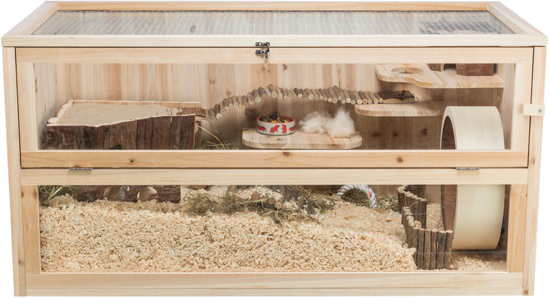 62483 Rodent home wood, 100 X 50 X 50 cm