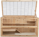62484 Rodent home, mice/large hamsters, wood, 115 x 60 x 60 cm