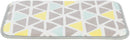 62800 Sunny lying mat square plush, 37 X 24 cm, multi coloured//grey