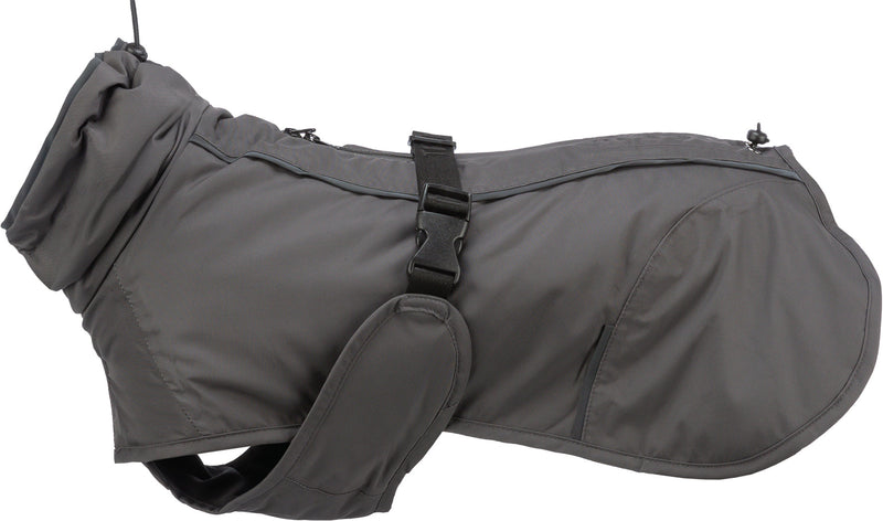 680126 Limoux coat, L: 55 cm, stone grey