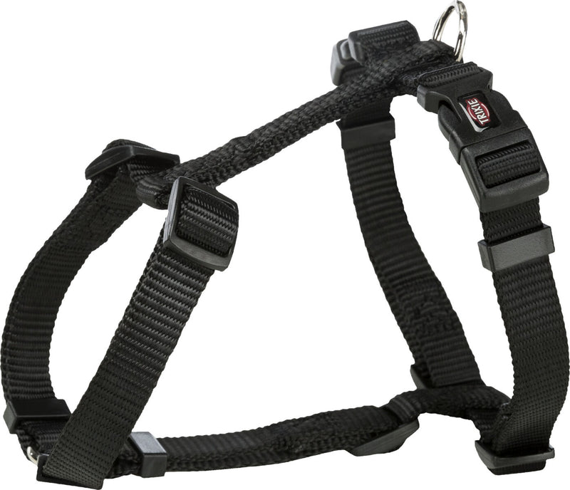 203501 Premium H-harness, L-XL: 75-120 cm/25 mm, black