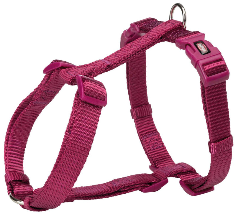 203520 Premium H-harness, L-XL: 75-120 cm/25 mm, orchid