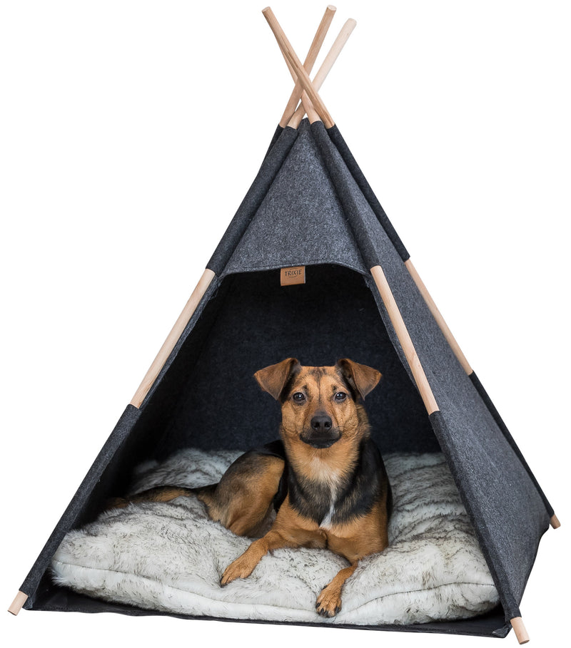 36278 Tipi cave felt, 70 X 70 X 70 cm, anthracite