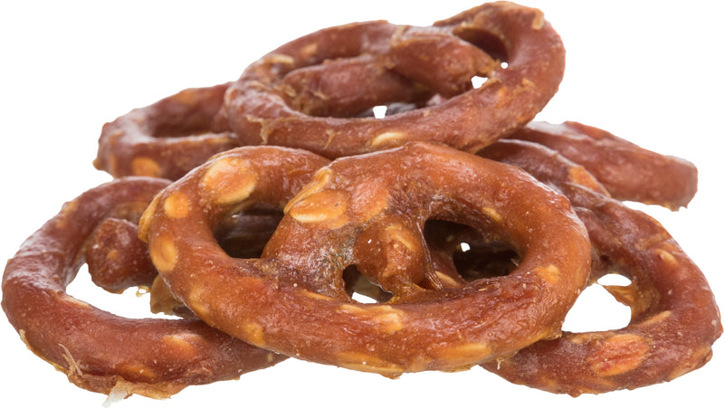 315433 Mini Pretzel with chicken, bulk, 6 x 4 cm, 10 g