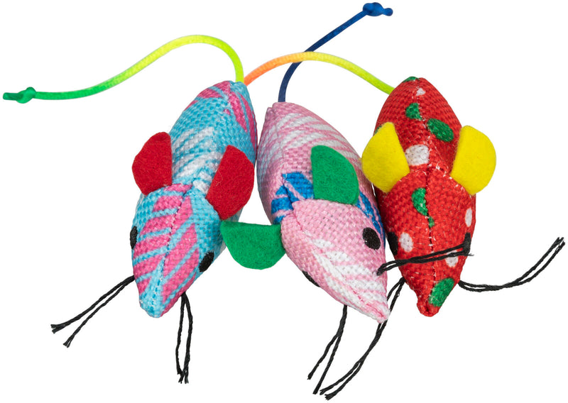41111 Mouse, fabric, catnip, 7 cm
